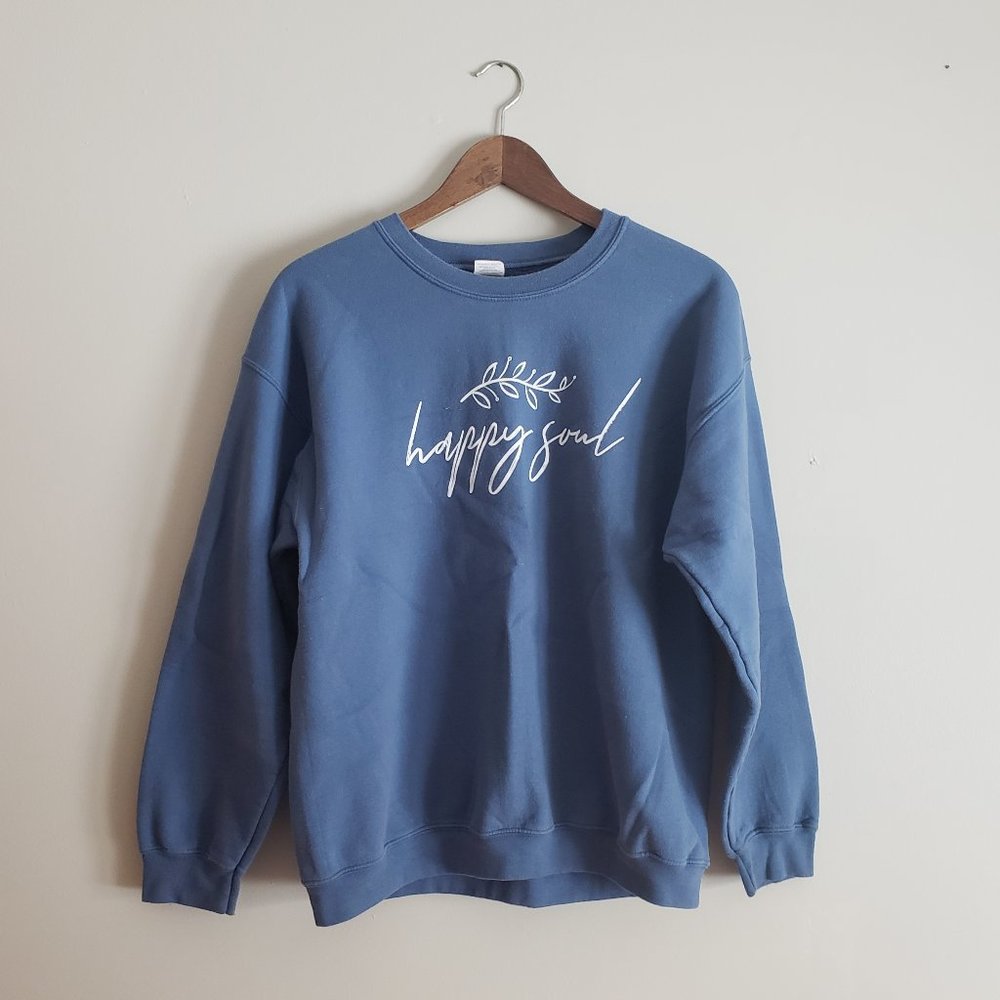 Happy Soul Crew Neck Sweatshirt (Unisex)